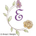 ALW498 Floral Hug Alphabet