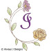 ALW498 Floral Hug Alphabet