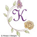ALW498 Floral Hug Alphabet