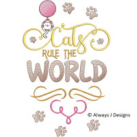 ALW509 Cats Rule