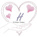 ALW518 Handful of Hearts Alphabet
