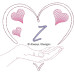 ALW518 Handful of Hearts Alphabet