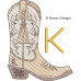 ALW523 Boots Alphabet