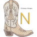 ALW523 Boots Alphabet