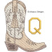 ALW523 Boots Alphabet