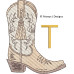 ALW523 Boots Alphabet