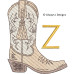 ALW523 Boots Alphabet