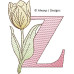ALW560 Tulip Time Alphabet