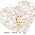 ALW568 Heart of Flowers Alphabet
