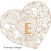 ALW568 Heart of Flowers Alphabet