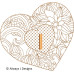 ALW568 Heart of Flowers Alphabet