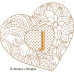 ALW568 Heart of Flowers Alphabet