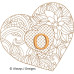ALW568 Heart of Flowers Alphabet