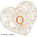 ALW568 Heart of Flowers Alphabet