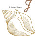 ALW571 Sea Shell Alphabet