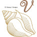 ALW571 Sea Shell Alphabet