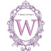 ALW578 Aria Purple Alphabet