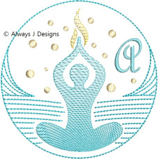 ALW597 Tranquillity Alphabet