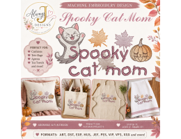 Spooky Cat Mom