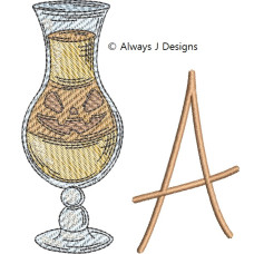 ALW643 Spooky Drink Alphabet