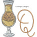 ALW643 Spooky Drink Alphabet