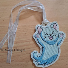 ALW645 Spooky Cat Bookmark
