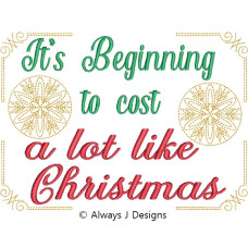 ALW665 Cost Like Christmas