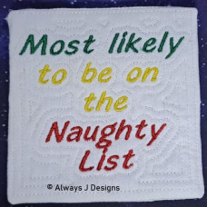 ALW675 Most Likely Coasters