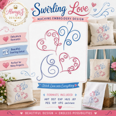 ALW744 Swirling Love
