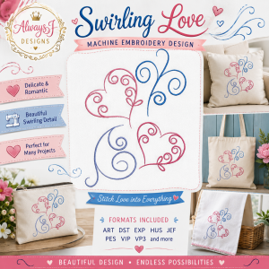 ALW744 Swirling Love