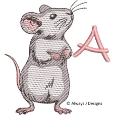 ALW748 Mouse Alphabet