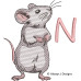 ALW748 Mouse Alphabet