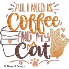 ALW761 All I Need is Coffee