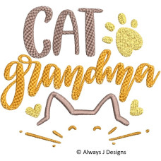 ALW763 Cat Grandma