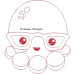 ALW773 Hipster Octopus 
