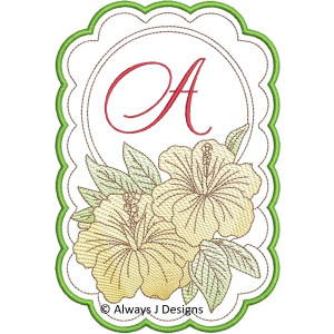 ALW806 Tropical Alphabet