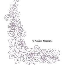 ALW807 Vintage Rose Corner