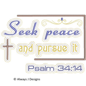 ALW814 Seek Peace 