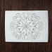 ALW826 Pair of Mandala Mug Rugs