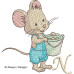 ALW827 Little Mouse Alphabet