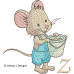 ALW827 Little Mouse Alphabet