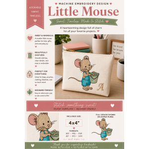 ALW827 Little Mouse Alphabet