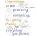 ALW849 Contentment