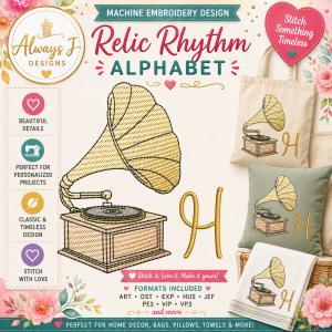 ALW887 Relic Rhythm Alphabet