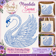 ALW901 Mandala Swan ALW901 Mandala Swan