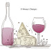 ALW909 Cheese and Wine