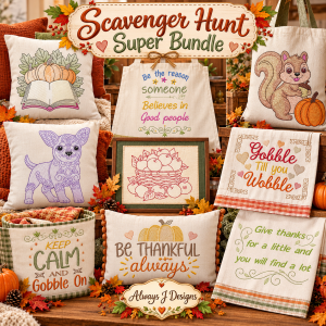 ALW947 Thanksgiving Scavenger Hunt Super Bundle ALW947 Thanksgiving Scavenger Hunt Super Bundle