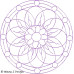 ALW957 Flower Circle 4