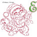 ALW961 Tangled in Christmas Alphabet
