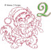 ALW961 Tangled in Christmas Alphabet